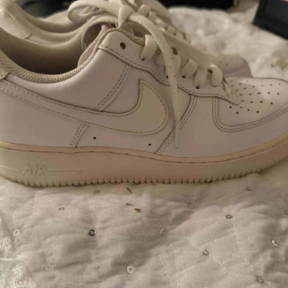 Nike Air Force 1 Low Cream Sneakers